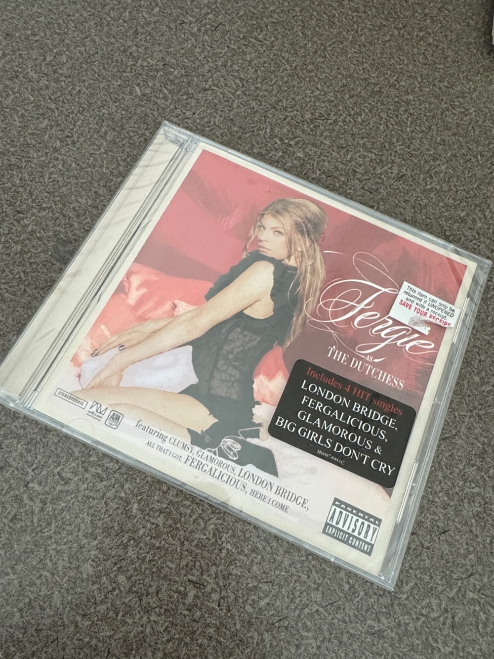 Fergie The Dutchess CD - Brand new never opened